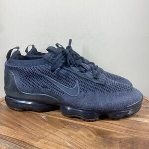 Nike Air VaporMax Flyknit 2021 Black Anthracite Mens Size 13 Shoes DH4084-001